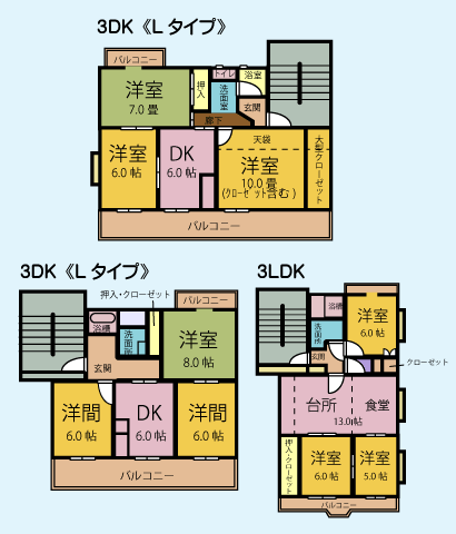 スカイヒル21間取