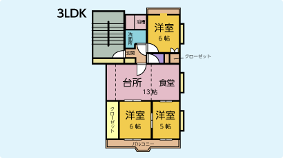 スカイヒル31間取